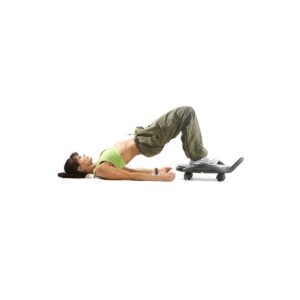 ABDolly Home Gym Fitness Abdominal Abs Training Exercise Machine Equipment with Workout DVD for Cardio, Strength/Conditioning, & Plyometric Training
