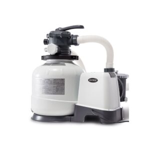 Intex 2800 GPH Above Ground Pool Sand Filter Pump with Automatic Timer (2 Pack)