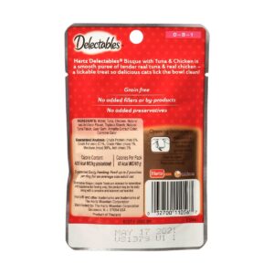 Delectables Bisque with Tuna & Chicken Lickable Cat Treats - 1.4oz
