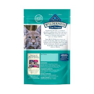 Blue Buffalo Wilderness Grain Free Chicken & Trout Recipe Crunchy Cat Treats - 2oz