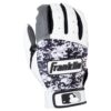 Franklin Sports Digitek Adult Batting Glove - Gray/White/Black Digi (XL)