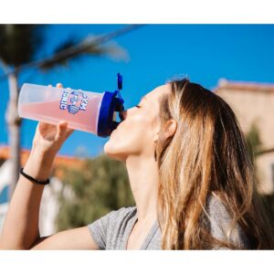 Toynk "Gym & Tonic" Plastic Shaker Bottle | Holds Ounces