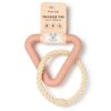 Wild One Triangle Tug Engaging Dog Toy - Pink