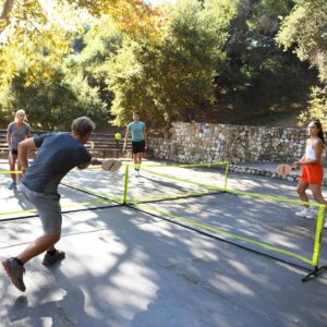 Triumph Sports 4 Square Pickleball Lawn Sports Set