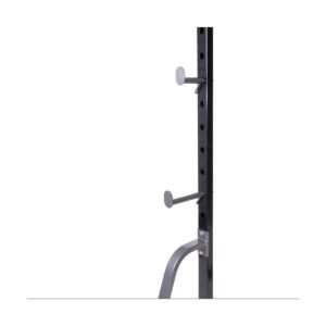 Body Champ PBC530 U Frame/ Cage Power Rack System & Olympic Weight Plate Storage