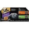 Sheba Perfect Portions Paté In Natural Juices Premium Wet Cat Food Chicken & Turkey Entrée - 2.6oz/12ct Variety Pack