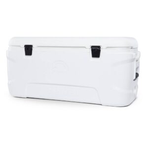 Igloo Marine Contour Hard Sided Portable 120qt Cooler - White