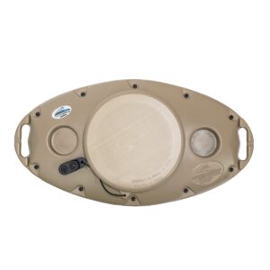 CreekKooler CKP168 PuP Portable Waterproof Floating Insulated 15 Quart Kayak Water Sport Drink Beverage Ice Chest Cooler, Tan