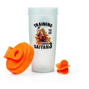 Just Funky Dragon Ball Z Super Saiyan Goku Gym Shaker Bottle