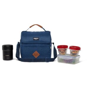 Igloo Heritage Repreve Lunch Pail 10qt Portable Cooler - Navy