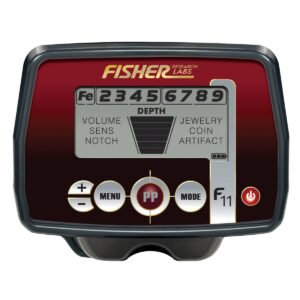 Fisher Research Labs F11 Metal Detector - Black