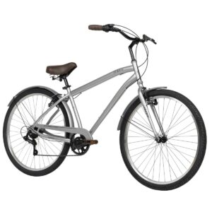 Huffy Men's Sienna 27.5" Comfort Hybrid Bike - Silver