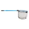 CLAM 15736 Fortis Bass Fishing Angling Landing Net with 110 Inch Telescoping Handle, Conservation Focused Design, and Rubberized Coating