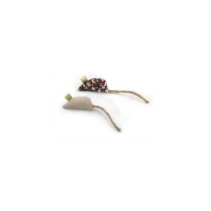 Petlinks Happy Nip Hide and Play Crinkle Ring 2 Mice Cat Toy