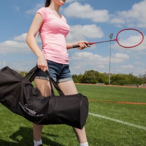 Champion Deluxe Volleyball and Badminton Tournament Set