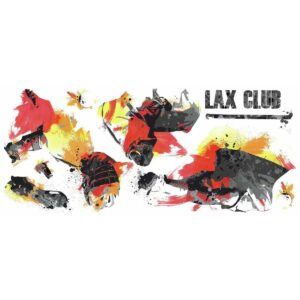 Men's Lacrosse Champion Peel and Stick Giant Wall Decal - RoomMates