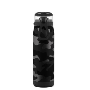Zulu Swift 20oz Stainless Steel Water Bottle - Camo Black