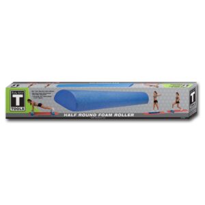Body-Solid 36" Tools Half Foam Roller - Blue