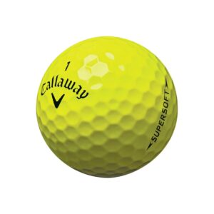 Callaway Supersoft Yellow Golf Balls - 12pk