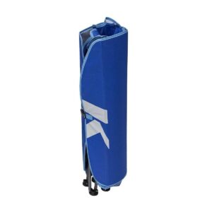 Kelsyus Premium Portable Camping Folding Lawn Chairs with Canopy, Blue & Black