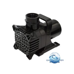 Earthwater Pond EW-1200 Monsoon Asynchronous Series 1200 GPH Outdoor Submersible Pond Fountain Waterfall Garden Water Pump