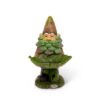 GIL 13.4"H Resin Garden Gnome Bird Feeder