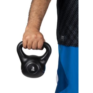 Mind Reader Kettlebell, 3 KG, Black