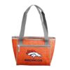 NFL Denver Broncos Crosshatch 16 Can Cooler Tote - 21.3qt