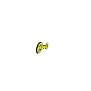 Tuffy Ultimate Tug-O-War Print Dog Toy - Yellow