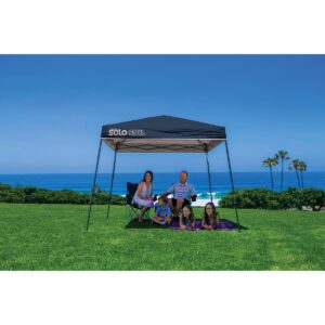 Quik Shade Solo Steel 9x9 Slant Leg Canopy - Blue