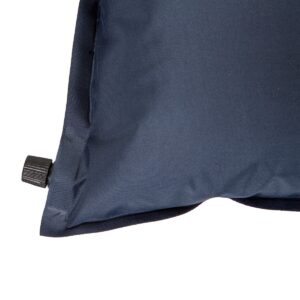 Stansport Self Inflating Outdoor Camping Pillow Seat Cushion Burgundy Grey