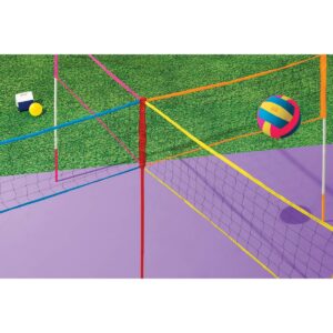 Matrix Ball Lawn Volleyball Sports Set - Sun Squad™