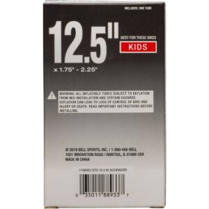 Bell 12.5" Bike Tire Tube - Black