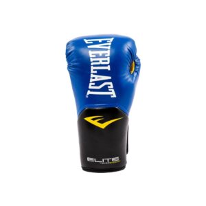 Everlast Pro Style Elite Exercise Workout Training Boxing Gloves for Sparring, Heavy Bag and Mitt Work, Size 12 Ounces, Blue
