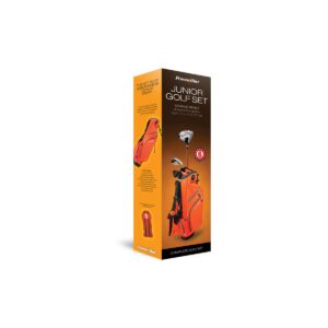 PowerBilt Junior Boys' 3-Club Set Right Hand - Orange (Ages 3-5)