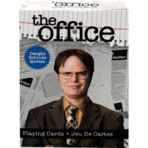 NMR Distribution The Office Dwight Quotes Playing Cards | 52 Card Deck + 2 Jokers