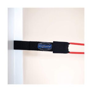 Bodylastics BLCOMP03 Heavy Duty Portable Door Anchor Attachment for Gym Resistance Bands Workouts for Any Standard Doors with Dense Foam, Black