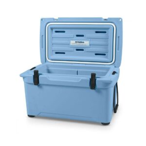 Engel Coolers 35 Quart 42 Can High Performance Roto Molded Cooler, Arctic Blue