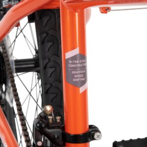 Huffy Men's Incline 24" Mountain Bike - Tangerine