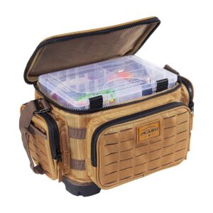 Plano Guide Series 3600 Fishing Gear Soft Tackle Box Shoulder Bag and Utility Storage Case Organizer Kit with Waterproof Phone Holder and Magnetic Top