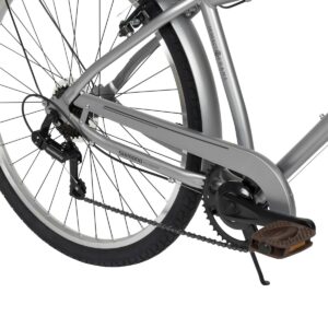 Huffy Men's Sienna 27.5" Comfort Hybrid Bike - Silver
