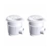 Hayward WG1053AVPAK2 1.50 Inch Dual Suction Outlet for Concrete or Gunite In Ground Outdoor Swimming Pools for Easy Cleaning and Maintenance, White