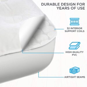 Ivation EZ-Bed Twin 7 in. Thick Air Mattress with Built in Pump