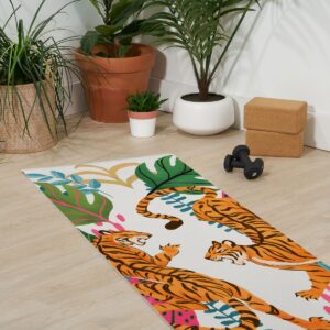Avenie Jungle Cats II (6mm) 24" x 70" Yoga Mat - Society6