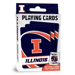 NCAA Illinois Fighting Illini Playing Cards