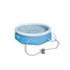 Bestway 57267E Fast Set Up 8ft x 26in Outdoor Inflatable Round Above Ground Swimming Pool with 330 GPH Filter Pump, Blue