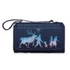 Picnic Time Disney: Frozen 2 Blanket Tote Outdoor Picnic Blanket - Navy Blue/Black