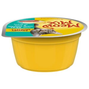 Meow Mix Savory Morsels with Ocean Whitefish & Tuna In Gravy Wet Cat Food - 2.75oz