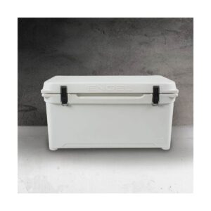 Engel Coolers 76 Quart 96 Can High Performance Roto Molded Ice Cooler, White