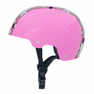 Nutcase Stripe Kids' Helmet - Pink